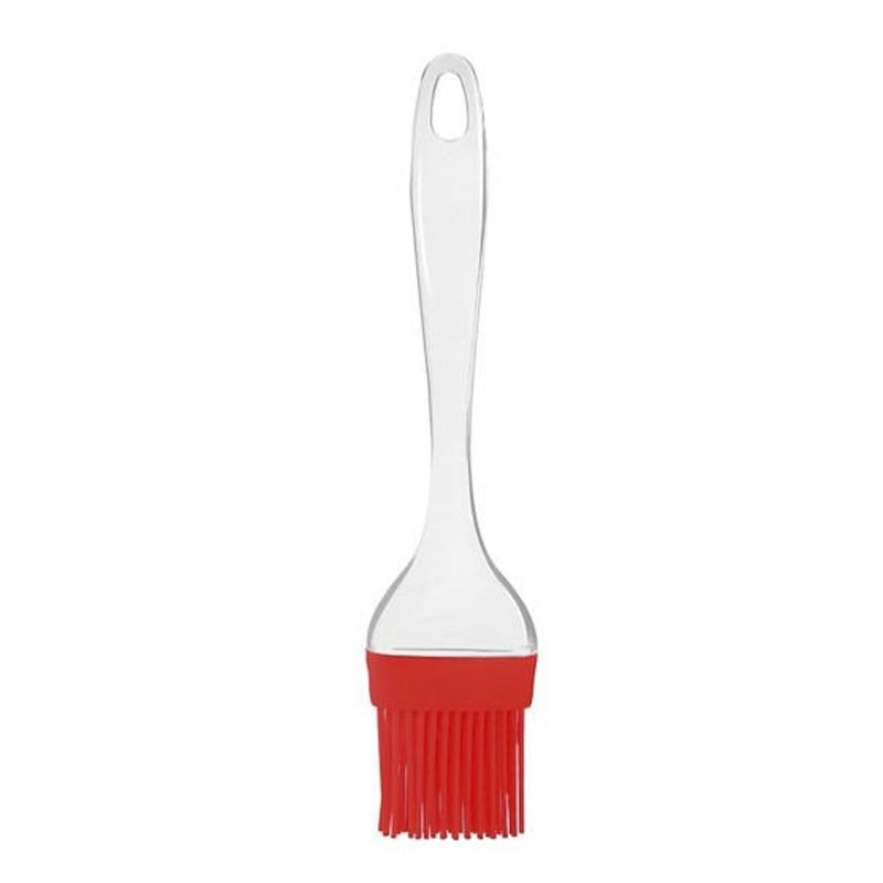 Biradlı Groovy GRV-383 Silikon Yumurta Fırçası, 22x4.7 cm, Kırmızı