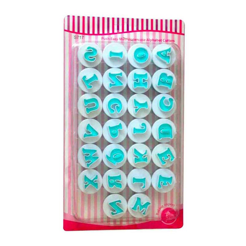 Epinox BKP-26 Plunger Cutter Uppercase Letter Set