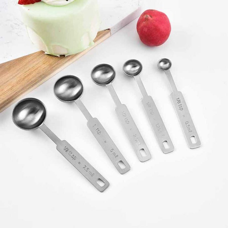 Epinox KÖ-5 Steel Measuring Spoon Set 5-Piece