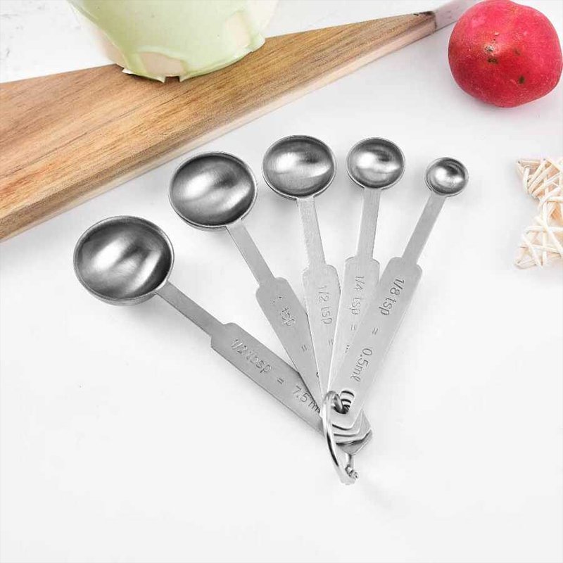 Epinox KÖ-5 Steel Measuring Spoon Set 5-Piece