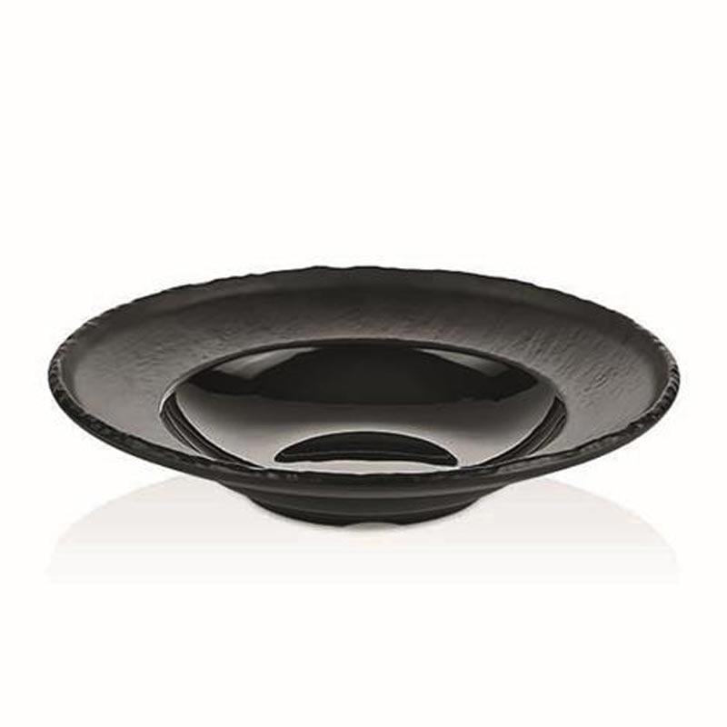 Külsan 121.BL Thermoset Makarna ve Salata Tabağı 26 cm Siyah