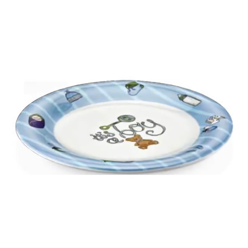 Külsan 2121BM.PW Thermoset Baby Life Bebek Tabağı 21 cm Mavi