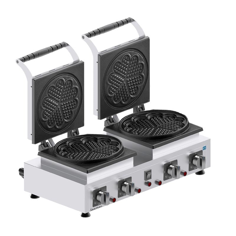 Seamac WFC1 Çiçek Model Tekli Waffle Makinesi, Elektrikli