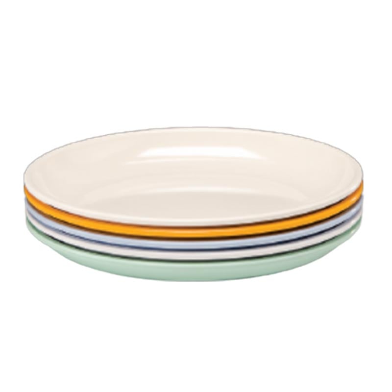 Zicco K-2002 Oval Melamin Teşhir Tabağı 35x26x4.5 cm Yeşil