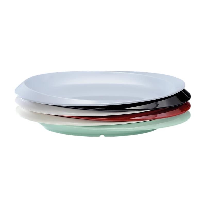 Zicco K-2200 Melamin Kayık Model Teşhir Tepsisi 26x40x4 cm Beyaz