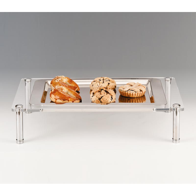 Zicco ZCP-029 Çelik Tepsili Teşhir Standı 55.5x35.5 cm