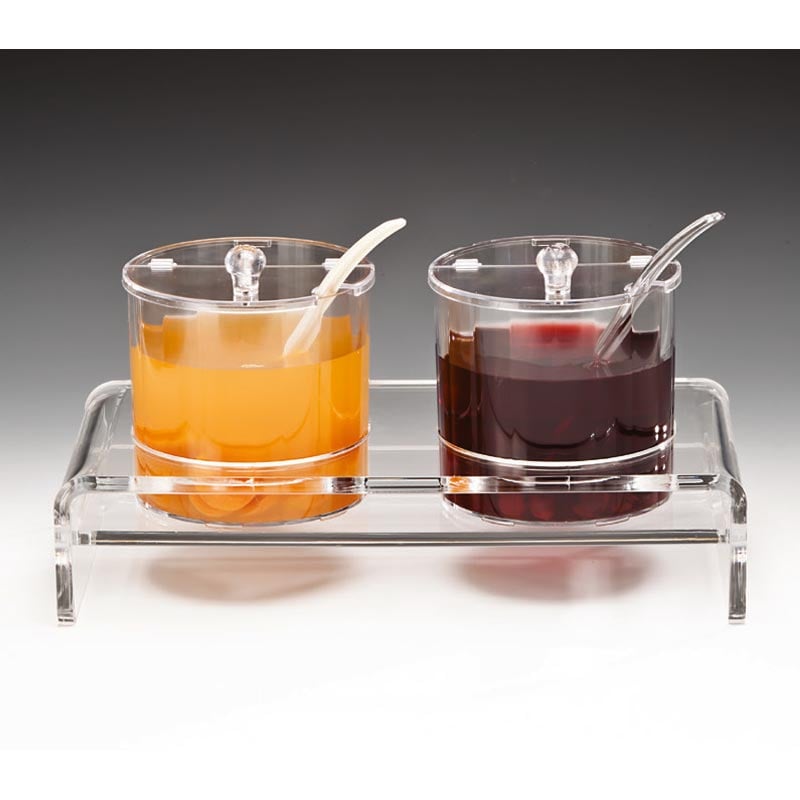 Zicco ZCP-201 Polikarbon 2'li Sosluk Reçellik Standı 19.5x38x19 cm