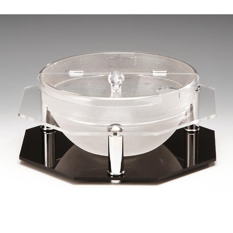 Zicco ZCP-247 Kaseli Kapaklı Polikarbon Teşhir Standı 29x7 cm