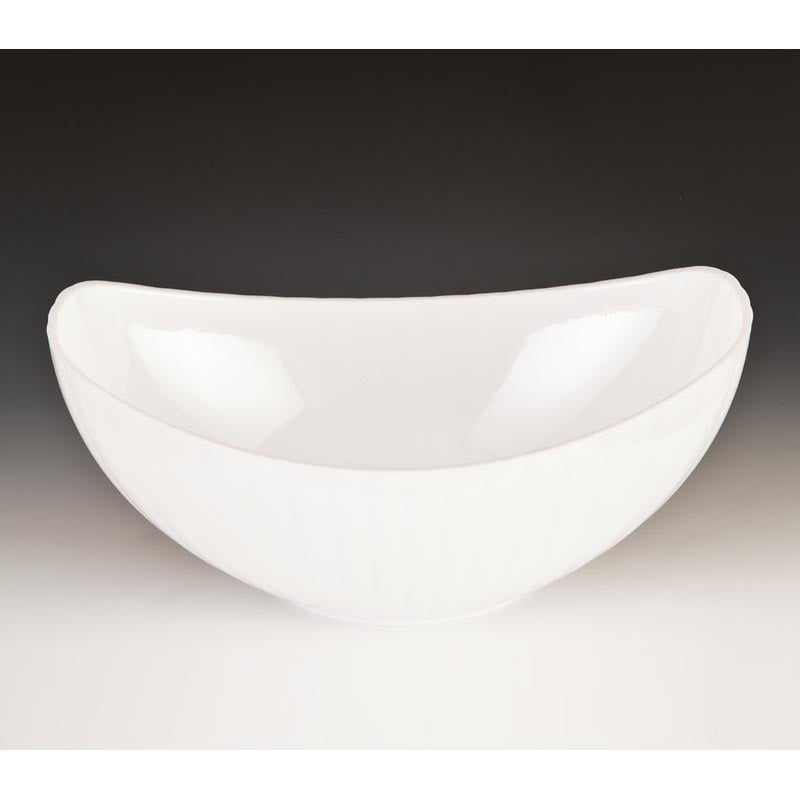 Zicco ZCP-301 Polikarbon Gondol Teşhir Kasesi 3x22.5 cm Beyaz