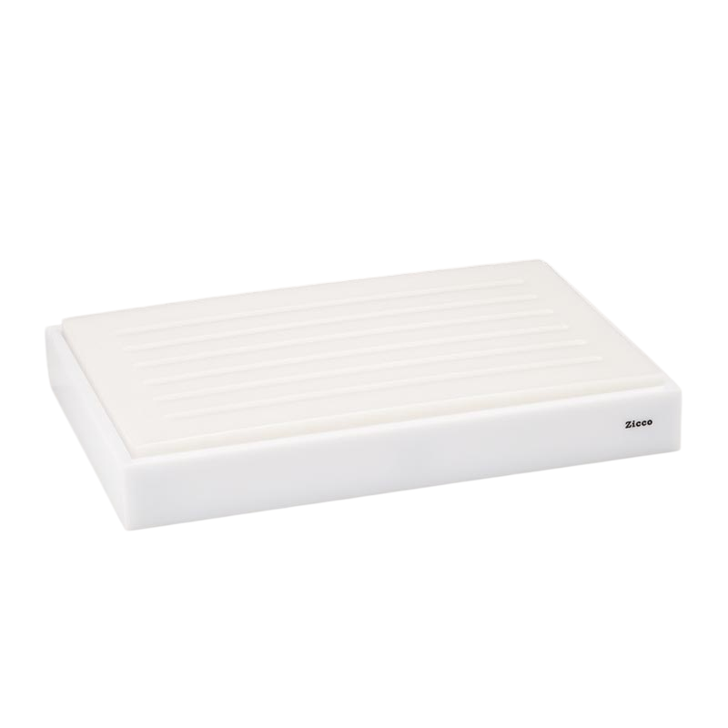 Zicco ZCP-315 Akrilik Ekmek Kesme Tahtası 30x45x5 cm Beyaz