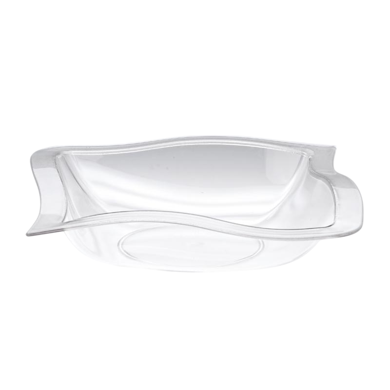 Zicco ZCP-515 Polikarbon Teşhir Kasesi 29x29 cm Şeffaf