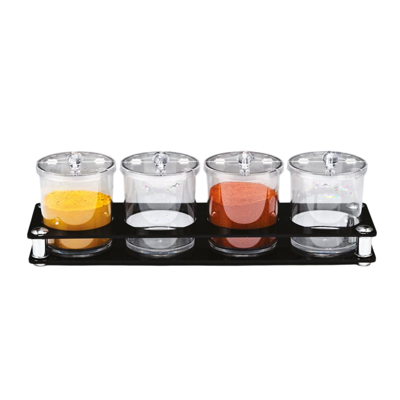 Zicco ZCP-526 Polikarbon Sosluk Reçellik Baharatlık Standı 49x14x14 cm