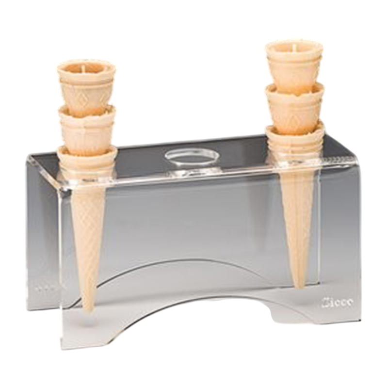 Zicco ZCP-606 Akrilik Dondurma Servis Standı 20.5x8.5x10 cm