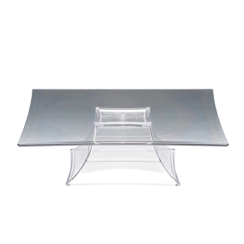 Zicco ZCP-629 Ayaklı Polikarbon Teşhir Standı 35x35x10.5 cm Şeffaf