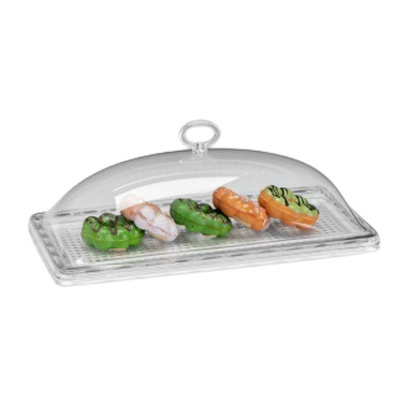 Zicco ZCP-830 Akrilik Kapaklı Polikarbon Fanus 17.5x32.5x11 cm