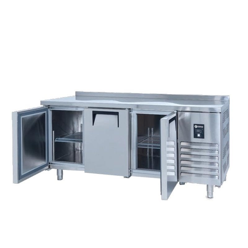 İceinox CTS 515 N Tezgah Tip GN 3 Kapılı Derin Dondurucu 515 L 304 K 200x70x85 cm