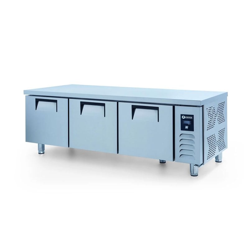 İceinox UTN 330 Kısa Model Pişirici Altı 3 Kapılı Buzdolabı 330 L 304 K 160x70x60 Cm