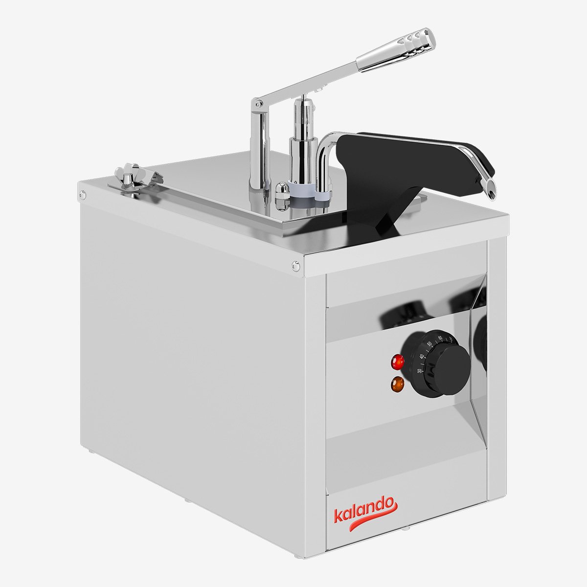 Kalando KD-021 Benmari Isıtmalı Sos Pompası Musluk Isıtmalı Paslanmaz GN 1/4 5,25 L