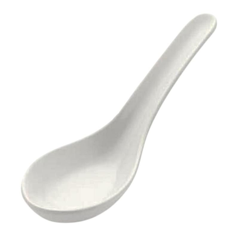 Külsan 13015.CW Thermoset Lokmalık Minimal Kaşık Model 4.5x13 cm 15 ml Beyaz