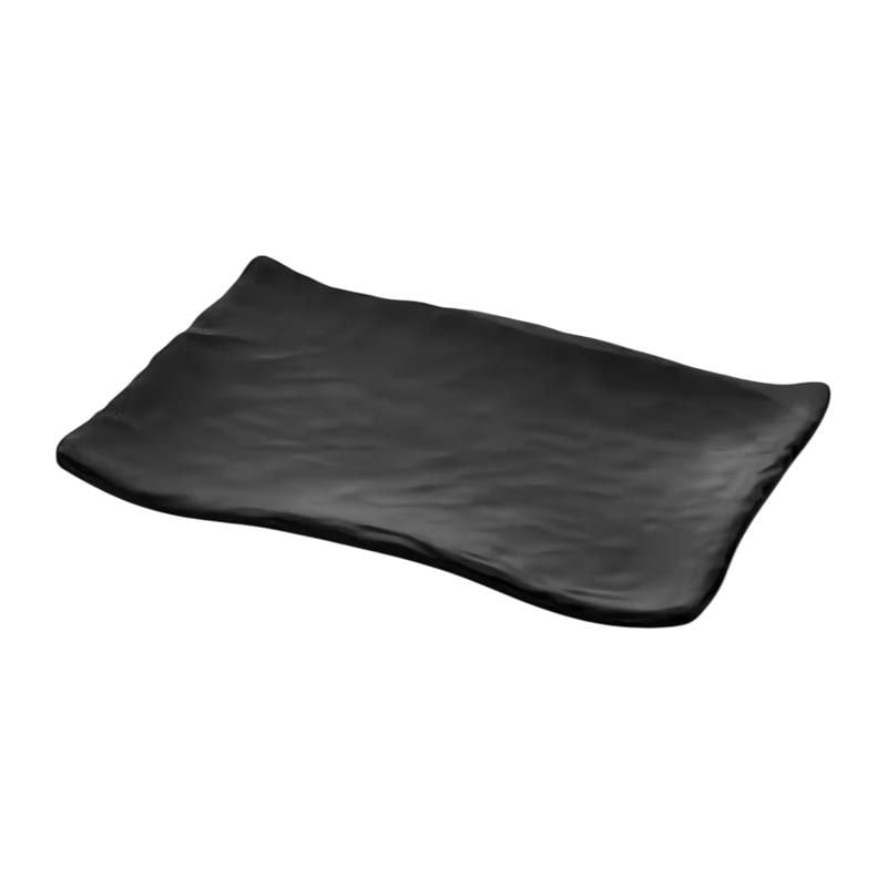 Külsan 30034.BL Thermoset Tabak Dikdörtgen 34.1x23.6 cm Siyah