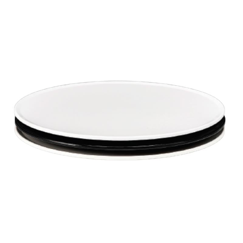 Zicco K-2046 Melamin Teşhir Tabağı 32.5 cm Siyah