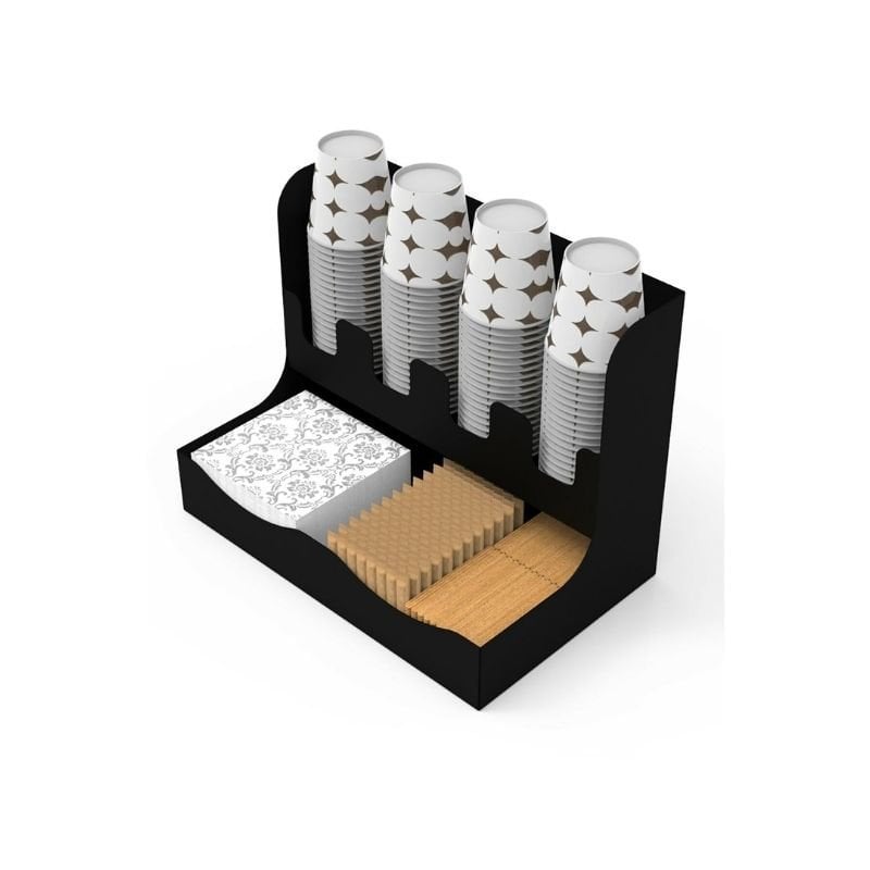 Decorelax 16 Oz Bardak Uyumlu Çay ve Kahve Organizasyon Standı