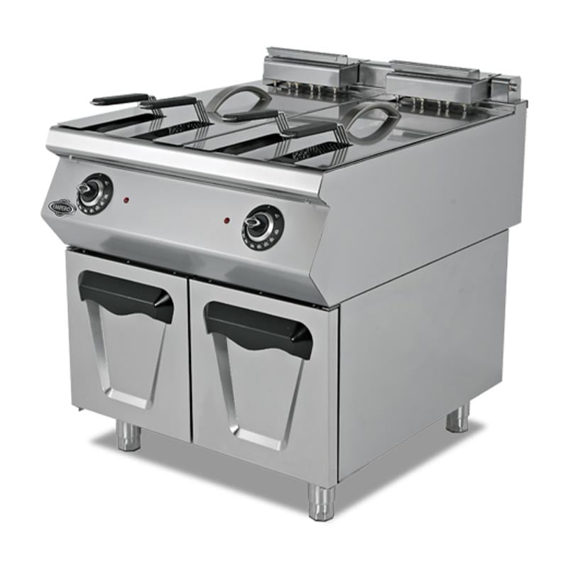 Empero 900 Plus Seri Fritöz Dolaplı Elektrikli 24+24 Lt 80x90 Cm