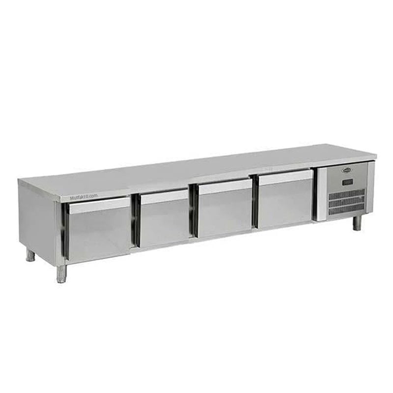 Empero Set Altı Buzdolabı 4 Derin Çekmeceli 240x70x60 Cm