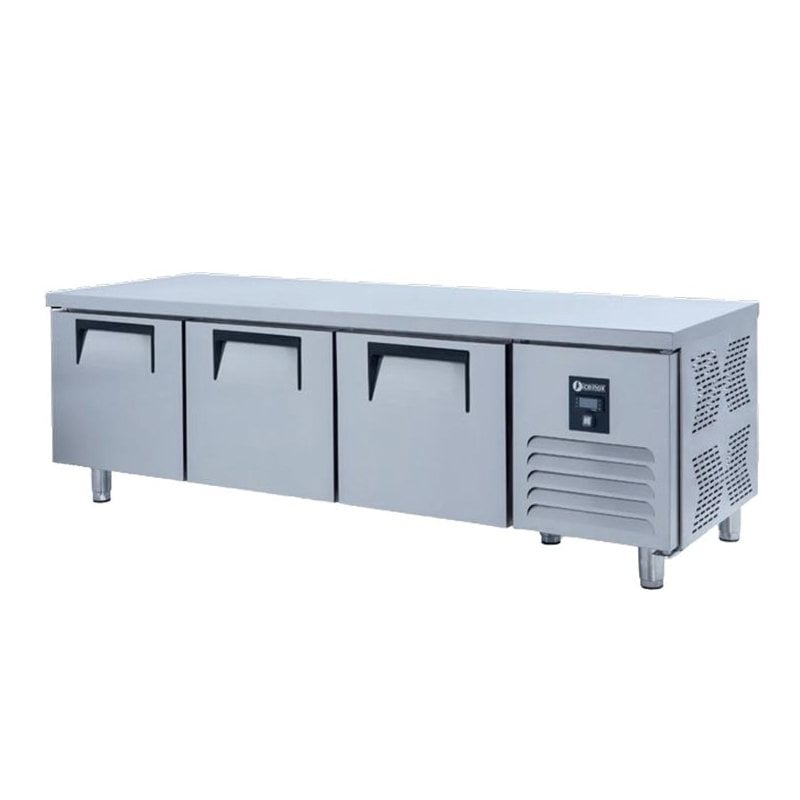 İceinox UTS 330 N Pişirici Altı 3 Kapılı Derin Dondurucu 330 L 304 K 200x70x60 Cm