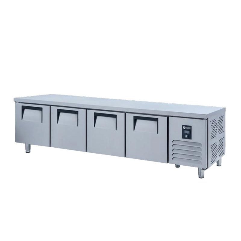 İceinox UTS 450 N CR Pişirici Altı 4 Kapılı Derin Dondurucu 450 L 430 K 240x70x60 Cm