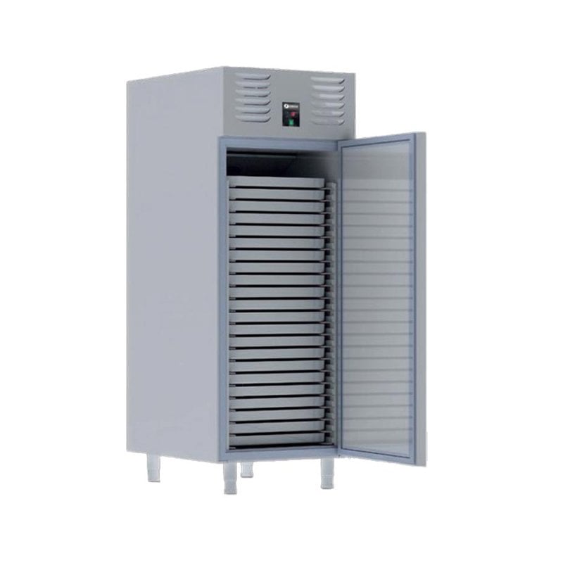 İceinox VTS 730 N CR Dik Tip 1 Kapılı Patiseri Derin Dondurucu 730 L 430 K