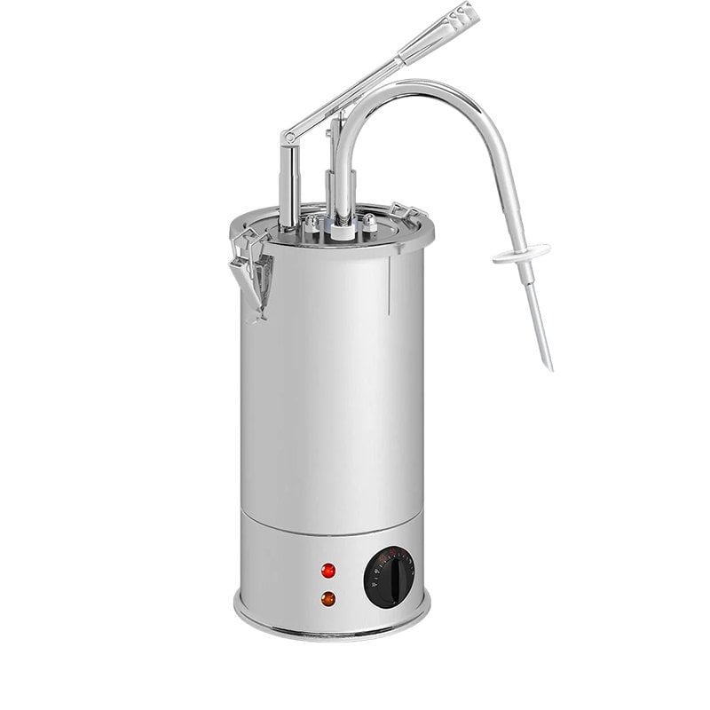 Kalando KD-01750 Benmari Isıtmalı Sos Pompası N-Form Enjekte Dolum İğneli Paslanmaz 3 L