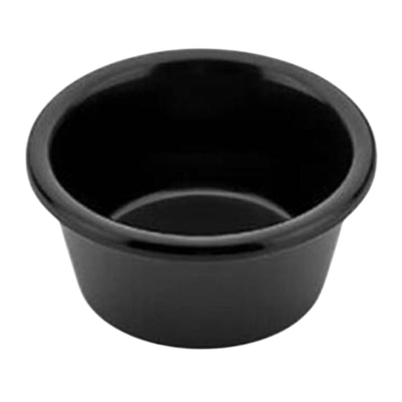 Külsan 13160.BL Thermoset Ramekins Minimal 7 cm 4 cm Yükseklik 60 ml Siyah