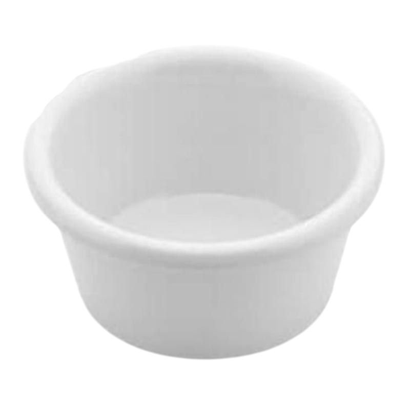 Külsan 13160.PW Thermoset Ramekins Minimal 7 cm 4 cm Yükseklik 60 ml Beyaz