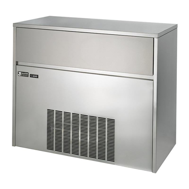 Masterfrost M-1600 ماكينة ثلج جورميه مع خزان، سعة 160 كغ/يوم