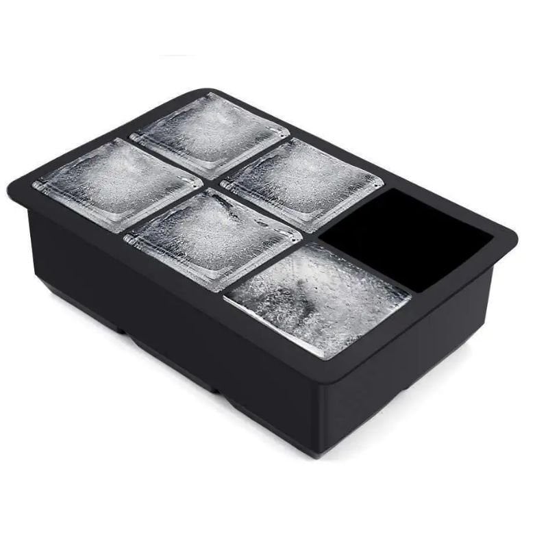 Mutfak10 IT-02 Silikon Buz Kalıbı Kare Altılı 5x5x5 Cm