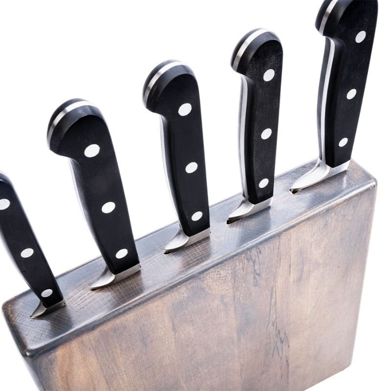 Pirge Classic Bloklu Bıçak Seti 5'li - 49006