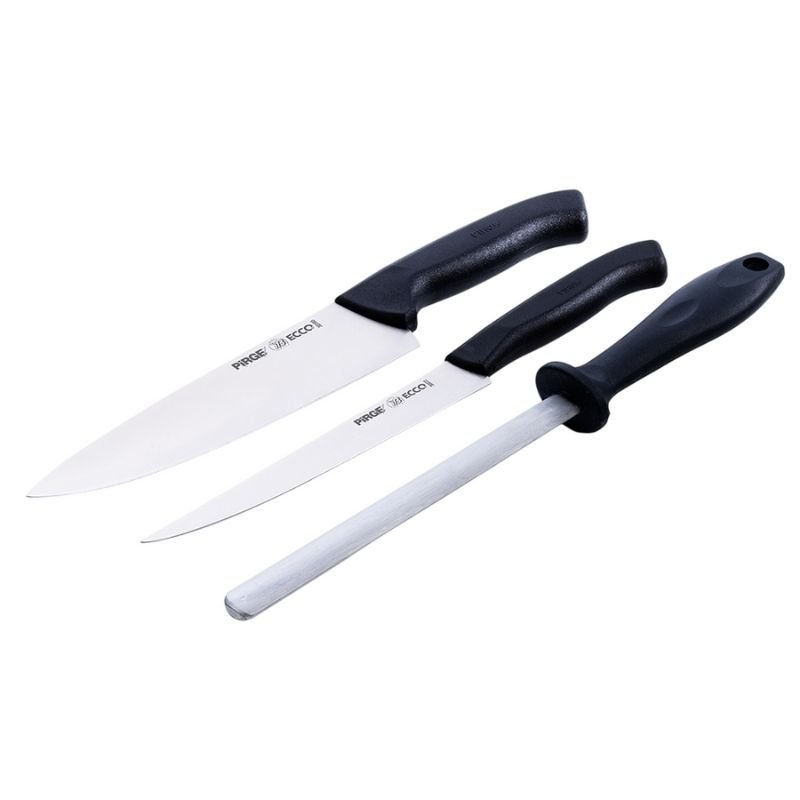 Pirge Ecco 3-Piece Knife Set with Bag - 38403