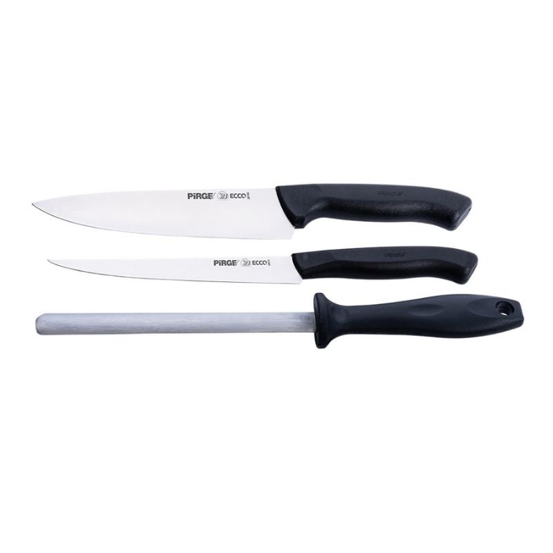 Pirge Ecco 3-Piece Knife Set with Bag - 38403
