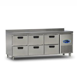 Dampak 6 Çekmeceli Tezgahaltı Buzdolabı 200x70x85 Cm 135 L