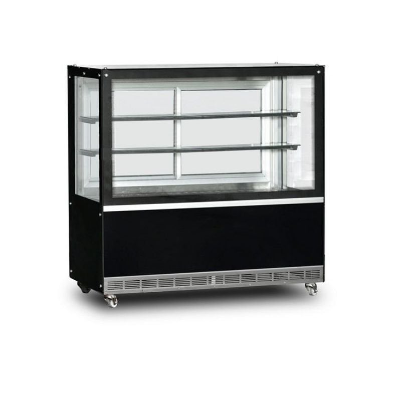 Dampak Isıtmalı Pasta Teşhir Ünitesi Düz Camlı 429 L 100x70 Cm