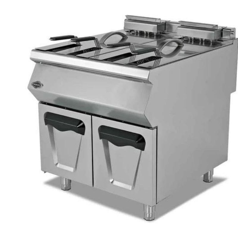 Empero 700 Plus Seri Fritöz Dolaplı Gazlı 16+16 Lt 80x73 Cm