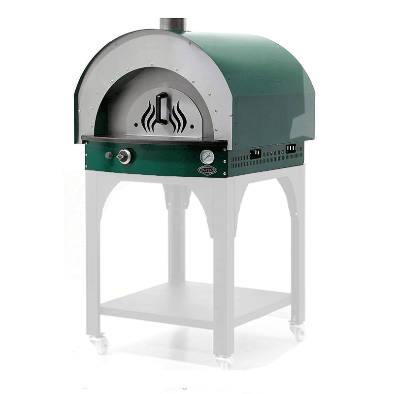 Empero PLF.PLS.D5-W-G Taş Tabanlı Pizza Ve Pide Fırını Odunlu Yeşil 25 Cm x 4 Pizza Kapasiteli