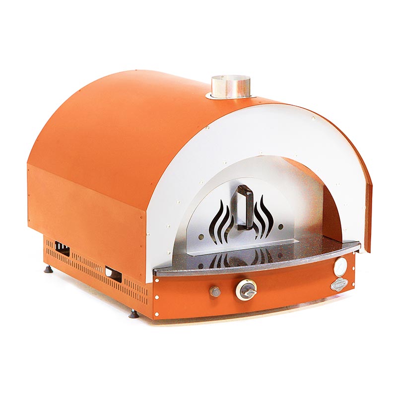 Empero PLF.PLS.D5-W-O Taş Tabanlı Pizza Ve Pide Fırını Odunlu Turuncu 25 Cm x 4 Pizza Kapasiteli
