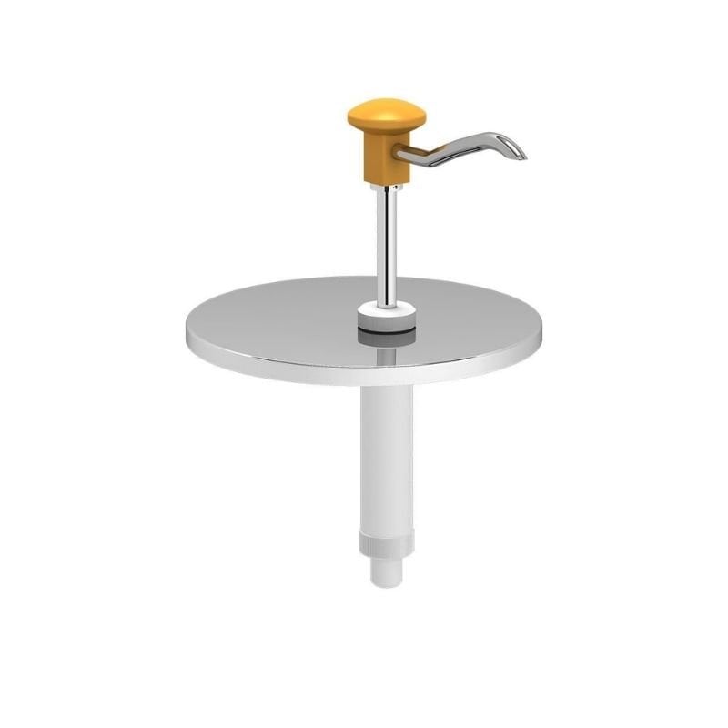 Kalando KD-010-5-220 Basmalı Sos Pompası Ünitesi 5 L Kova Uyumlu Ø220mm Sarı