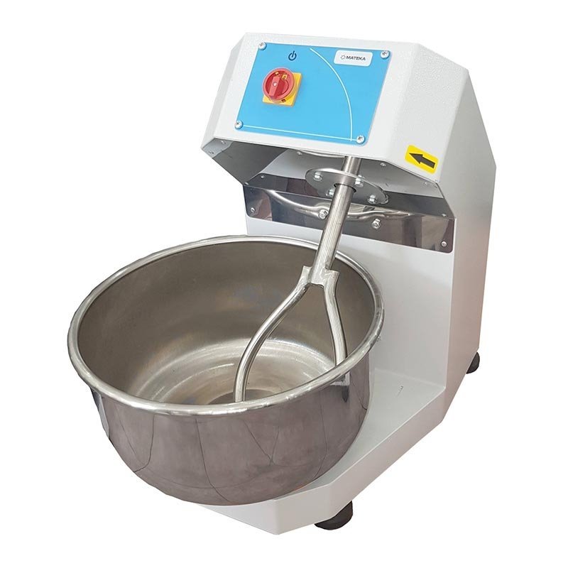 Mateka HYM 500KDT Kapaklı Hamur Yoğurma Makinesi 2 Hız 30 kg 380V