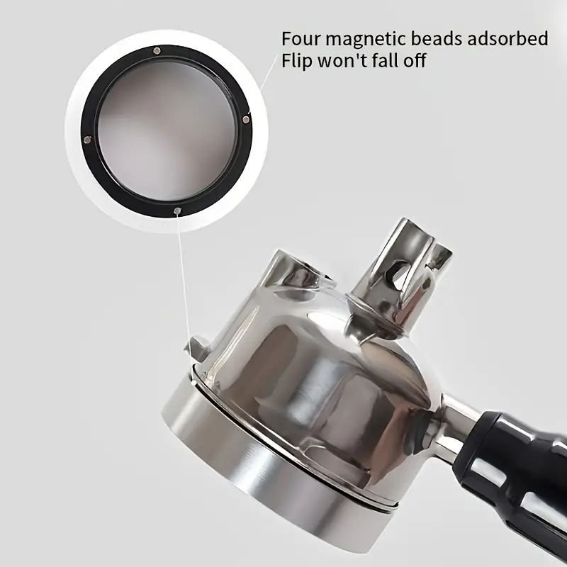 Mutfak10 Espresso Portafilter Compatible Dosing Funnel Ring, 58 mm