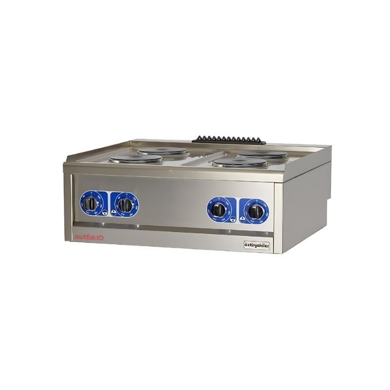 Öztiryakiler Optimum 700 Seri Ocak Set Üstü Dörtlü Elektrikli 80*70