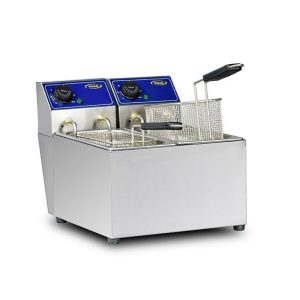 Pimak M058 Ekonomik Fritöz İkili 3+3 Litre Elektrikli