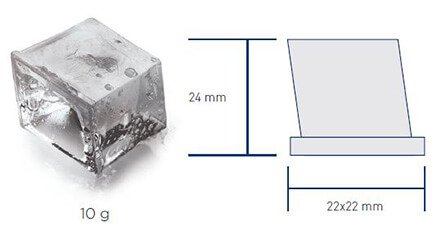 Simag SV545 Cube Ice Machine 465 Kg/Day